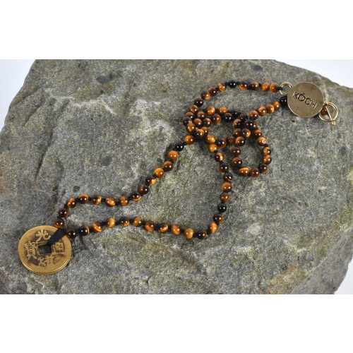 Tiger's eye necklace - see clearly